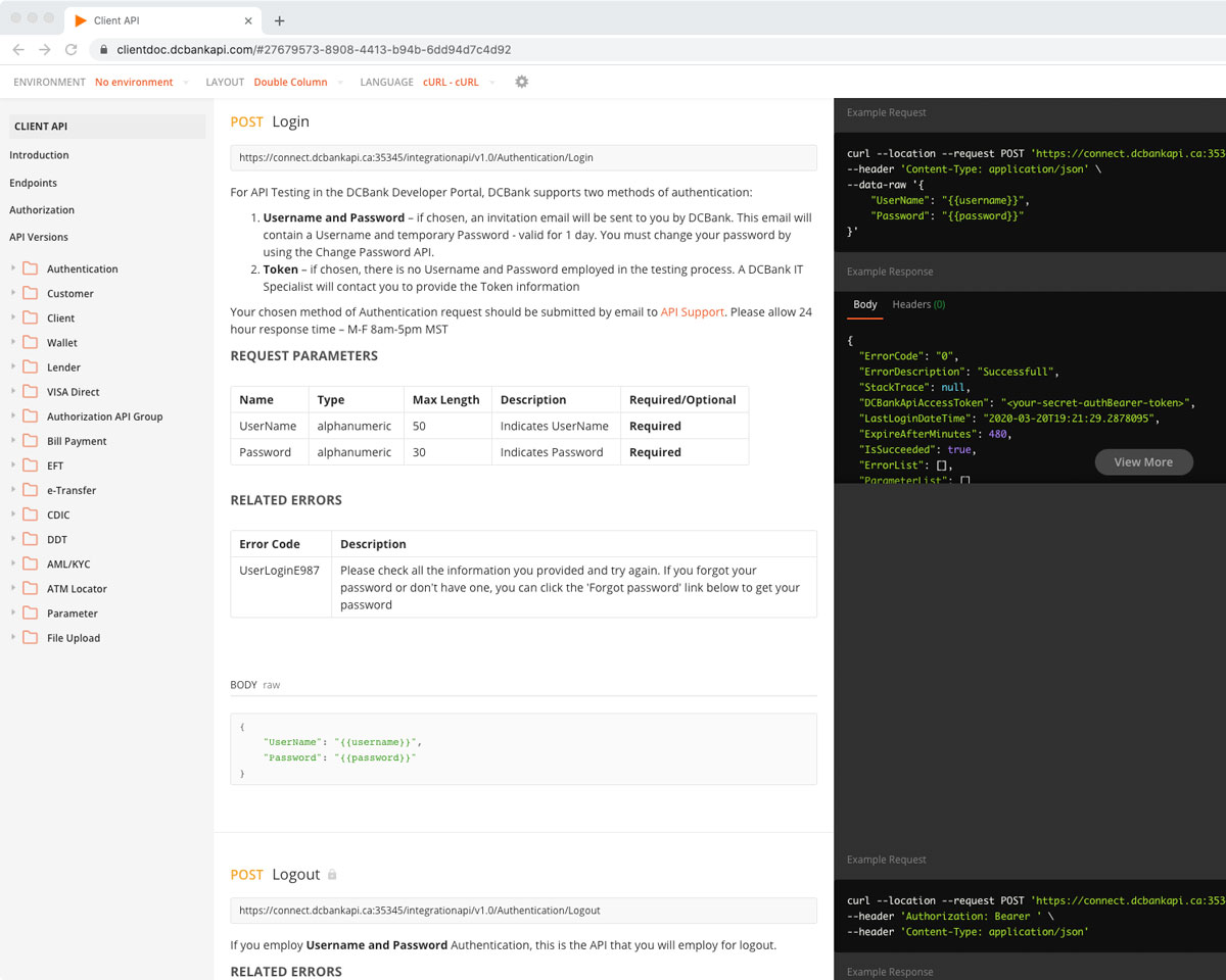 API Screenshot Alt Text